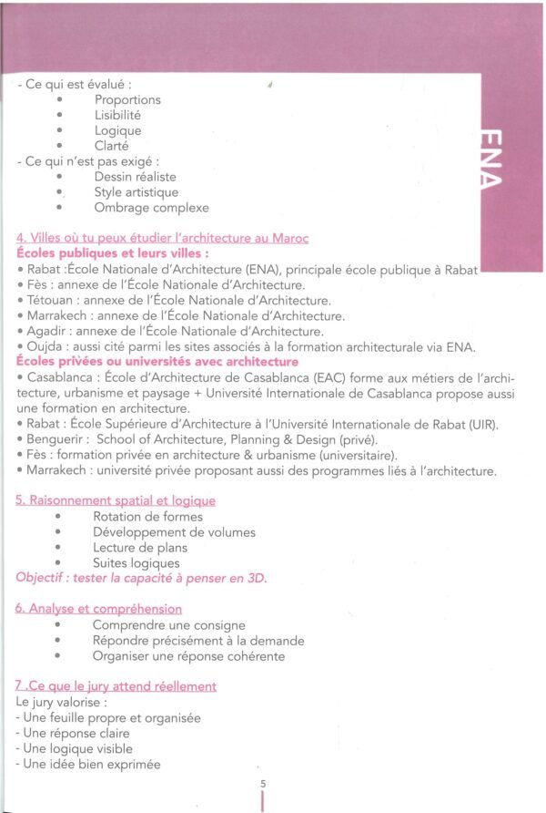 Pack Complet de Préparation au Concours ENA Architecture 2026