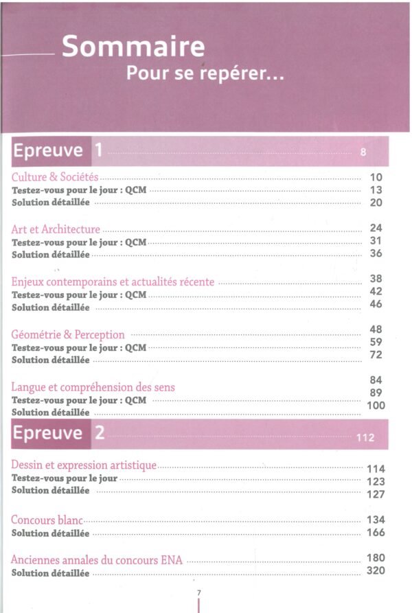 Pack Complet de Préparation au Concours ENA Architecture 2026