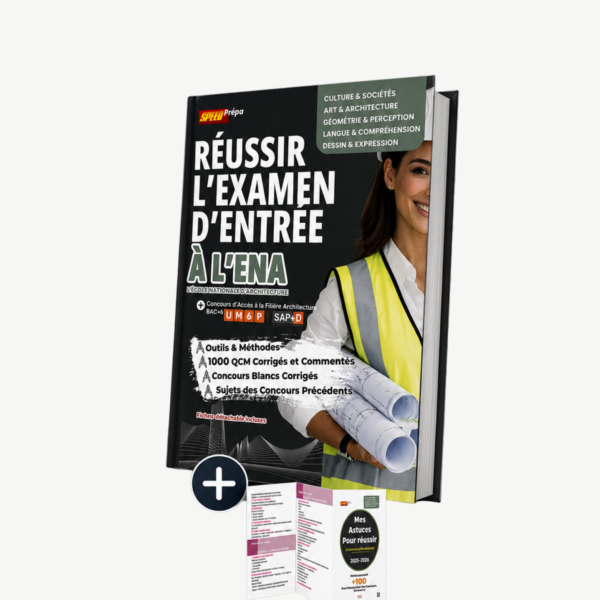 Pack Complet de Préparation au Concours ENA Architecture 2026
